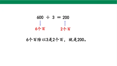2024（大单元教学）人教版数学三年级下册2.1  口算除法（1）课件（22张PPT)