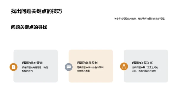 数学问题攻略法