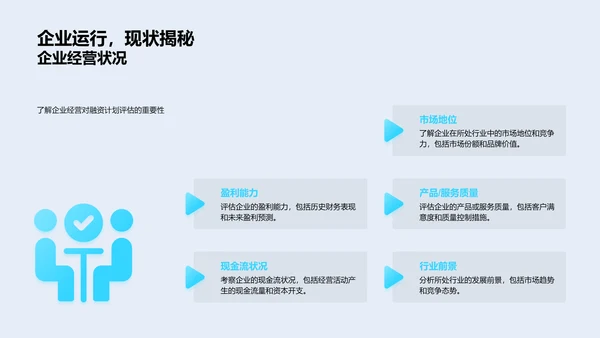 融资计划书评估方法PPT模板