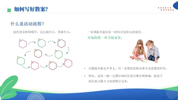 波普风蓝黄色幼儿园教案幼儿园工作总结PPT模板