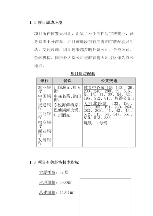 大厦市场调研综合报告.docx