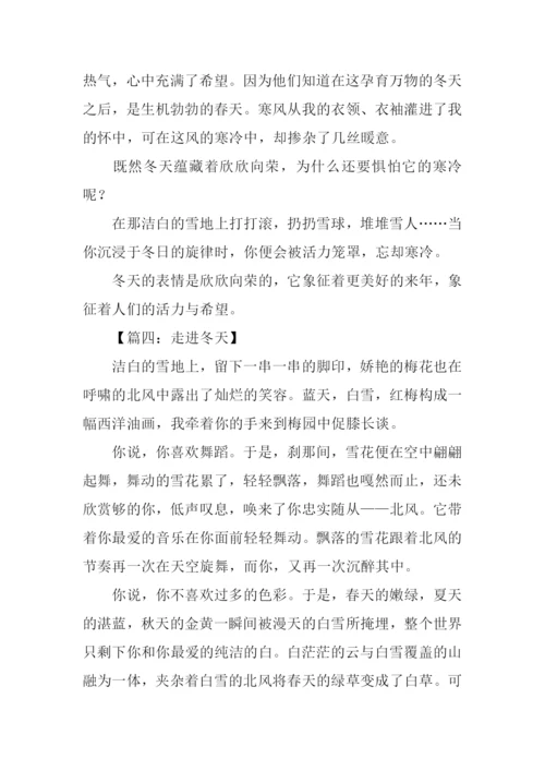 关于冬天的作文300字.docx