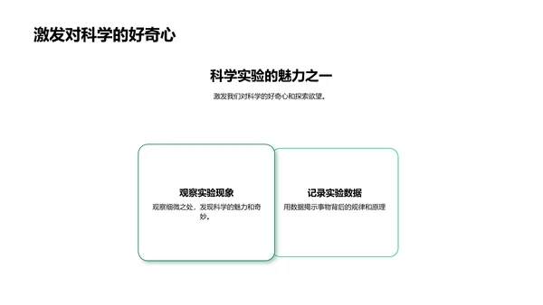 科学实验作业汇报PPT模板