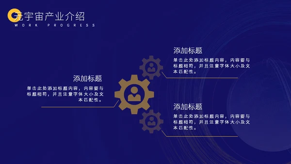 元宇宙发展研究报告通用PPT模板