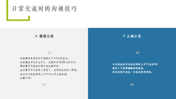 职场办公室高效沟通技巧通用PPT模板