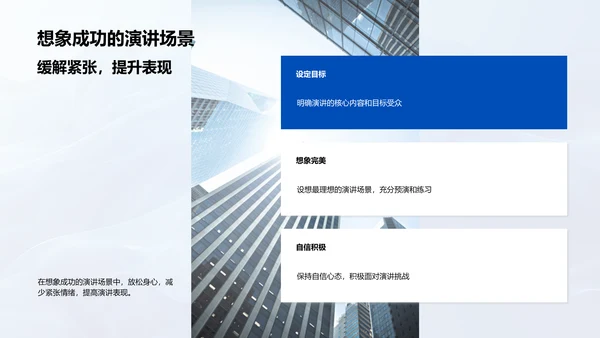 商务演讲提升训练PPT模板