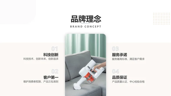 简约风白色电器产品介绍PPT