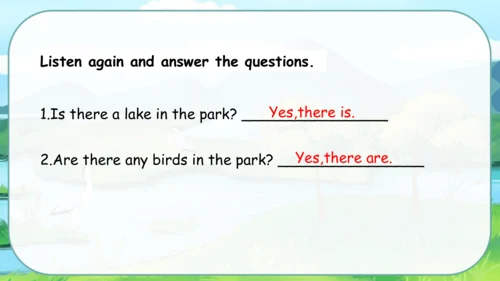Unit 6 In a nature park Part C story time 课件(共40张P