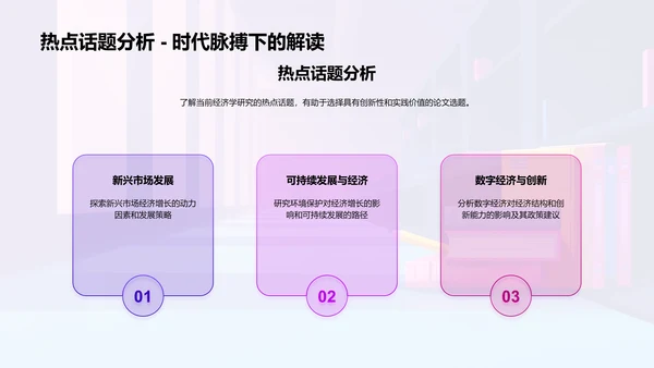 经济学论文写作答辩PPT模板