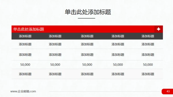 实用红色商务工作总结分析报告通用PPT模板