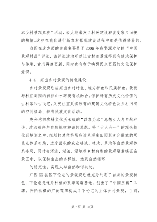 新农村景观改造规划 (3).docx