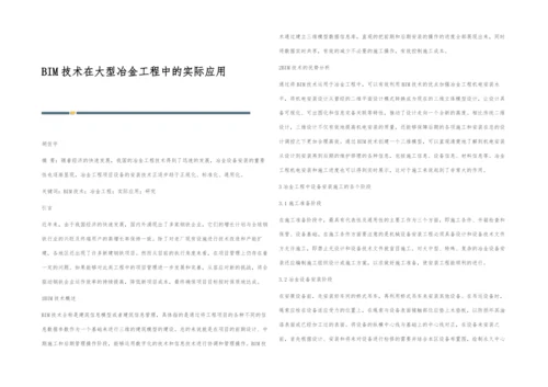 BIM技术在大型冶金工程中的实际应用.docx