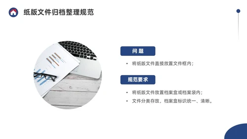 蓝色水彩简约商务物业6S管理培训PPT课件