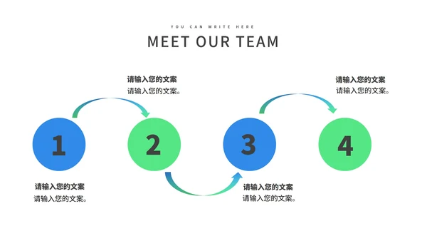 白色简约风企业宣传PPT模板
