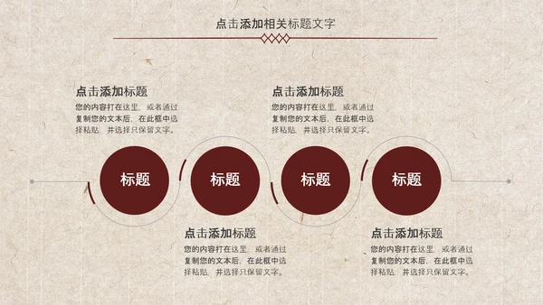 中国风古香古色北京故宫传统文化ppt动态模板