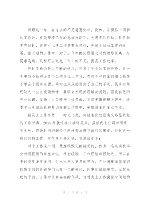 新员工工作总结.docx