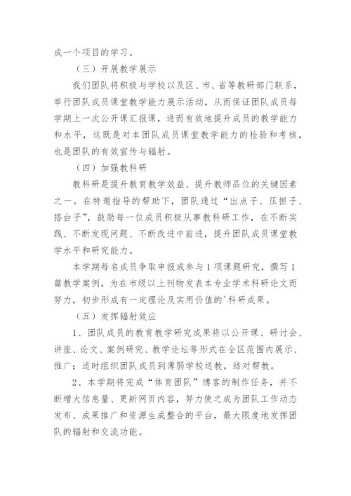 体育名师工作室工作计划.docx