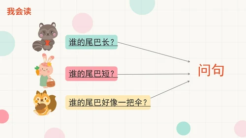 部编版语文一年级上册第六课《比尾巴》课件