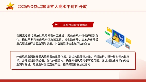 2025两会热点解读扩大高水平对外开放ppt