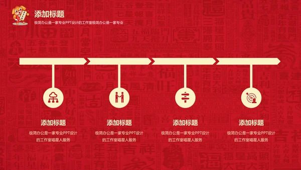 迎新春喜庆节日新年快乐通用PPT模版