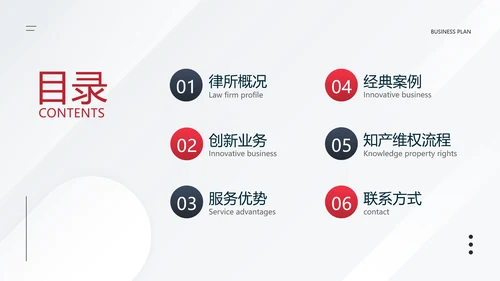 红色简约公关策划律所公司介绍PPT套装