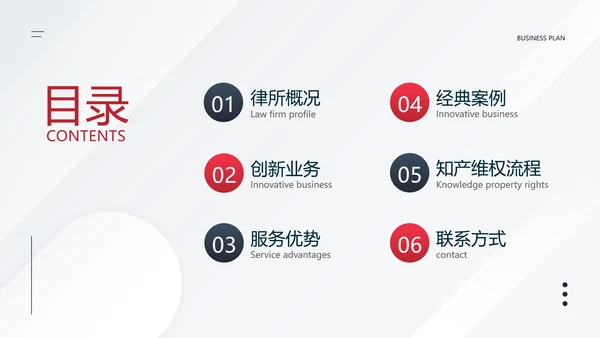 红色简约公关策划律所公司介绍PPT套装