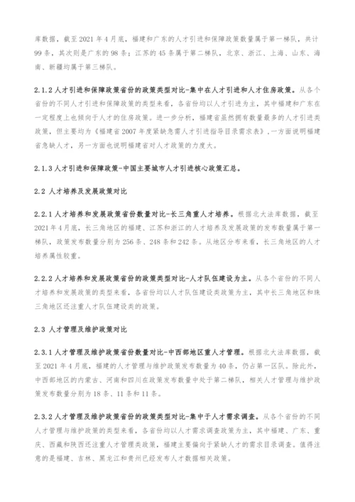 中国31省市人才政策对比及效益评价深度分析报告.docx