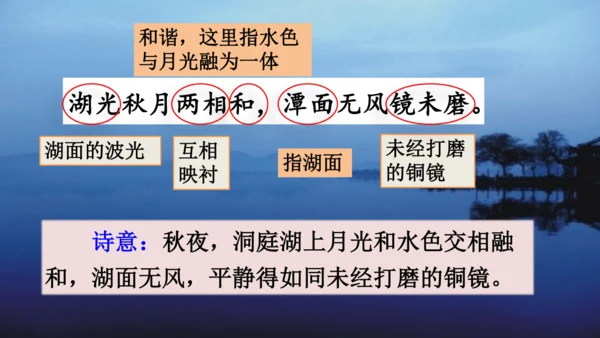 17 古诗三首 望洞庭 课件