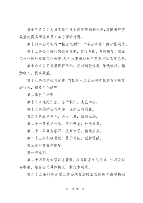 公司管理规章制度范本.docx