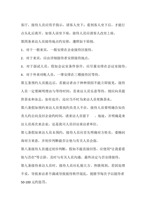来访人员规章制度.docx