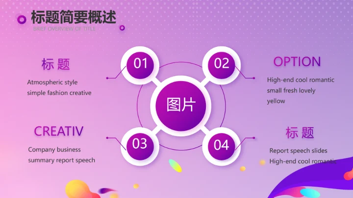 紫色大气电商促销活动策划PPT