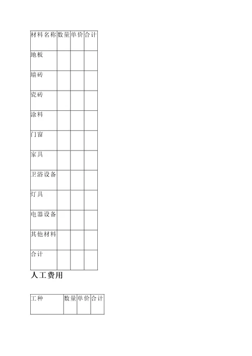 怀化建房别墅装修报价单