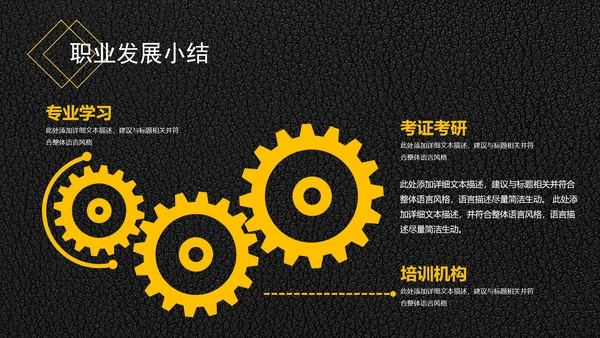 精品背景大学生职业生涯规划PPT