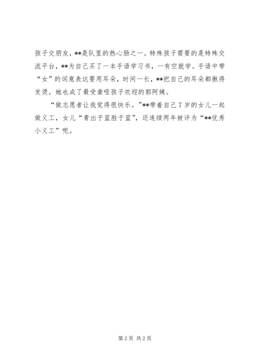 优秀志愿者事迹材料 (15).docx