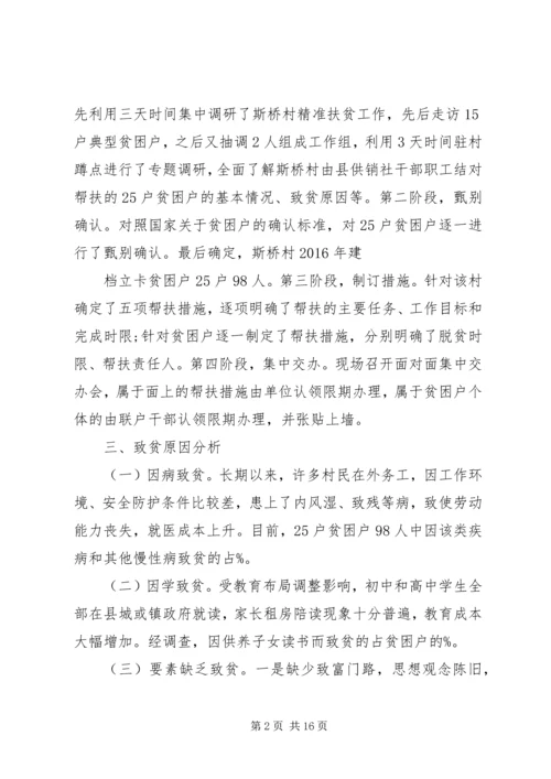 如何提高扶贫精准度调研报告 (3).docx