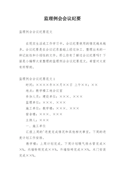 监理例会会议纪要_10.docx