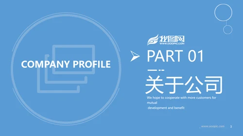 创意企业宣传公司简介商业计划书PPT模板