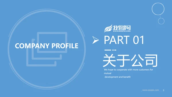 创意企业宣传公司简介商业计划书PPT模板