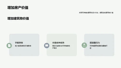 塑造绿色未来：可持续房产