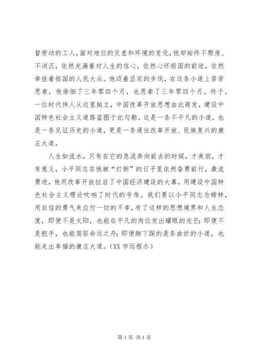 《小平小道》观后感.docx