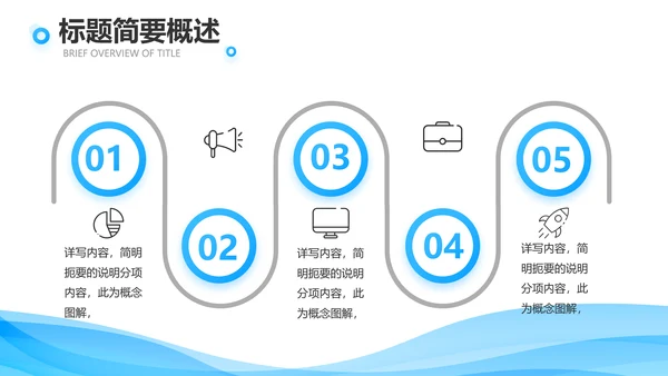 蓝色大气医疗眼科工作汇报动态PPT模板