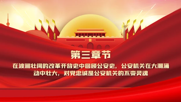 全面从严治警公安政治轮训专题党课PPT