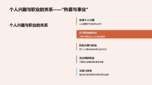 掌握职业生涯