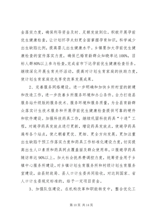 社区计划生育协会工作计划安排.docx