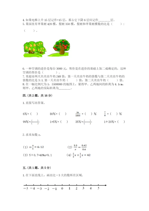 山东省济南市外国语学校小升初数学试卷含答案（达标题）.docx