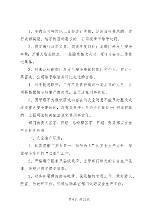 企业部门安全生产责任书_1.docx