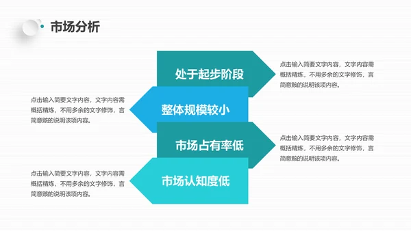 蓝色创业计划融资通用PPT模板