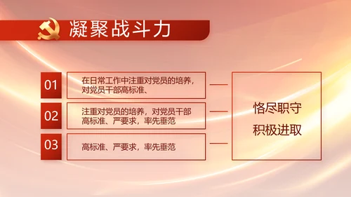 党支部选举换届大会年终工作总结PPT