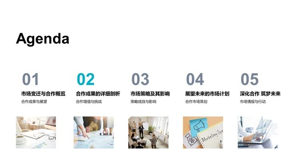 年度市场营销汇报PPT模板
