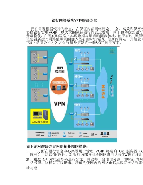 VOIP解决管理知识专题方案.docx